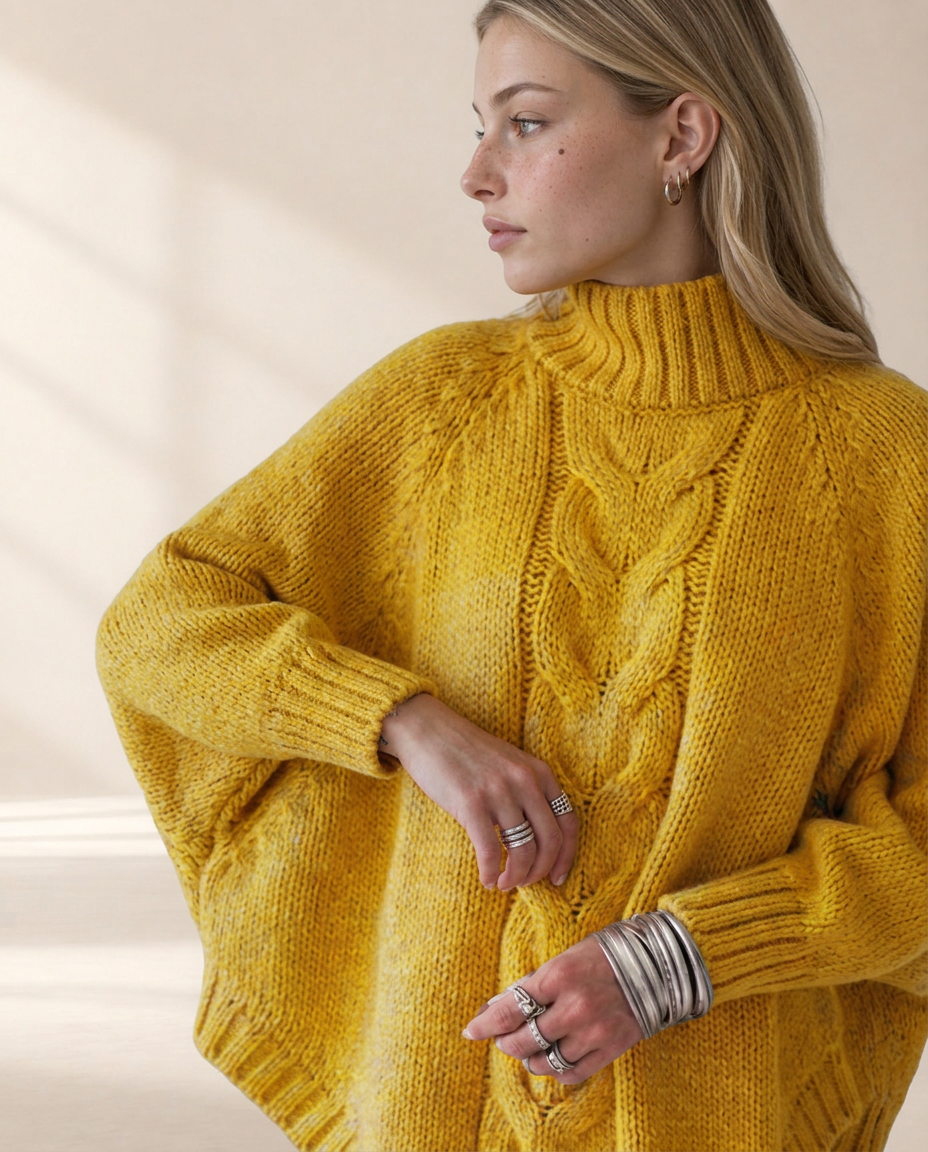 Elara Cable-Knit Sweater