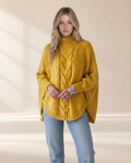 Elara Cable-Knit Sweater
