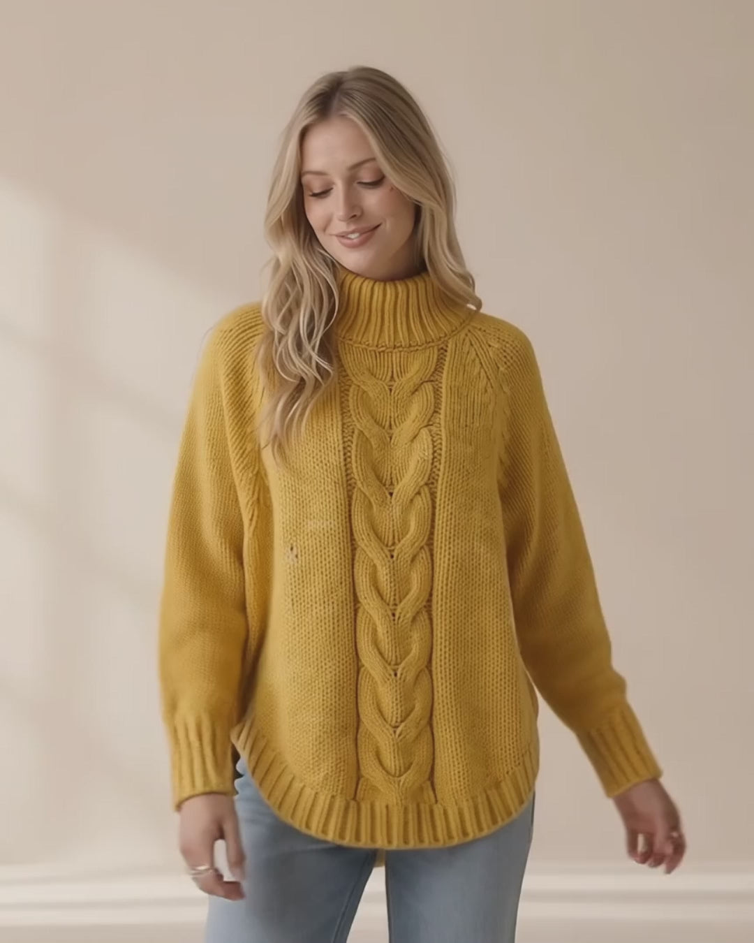 Elara Cable-Knit Sweater